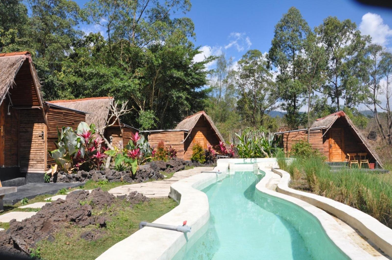 Triangular House And Hot Spring Hotel Kubupenlokan Eksteriør billede